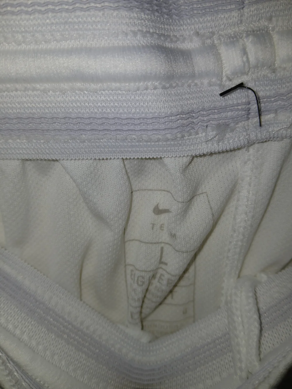 Nike Women's Shorts Dri-Fit  ( L )  White/Red Wine Basketball